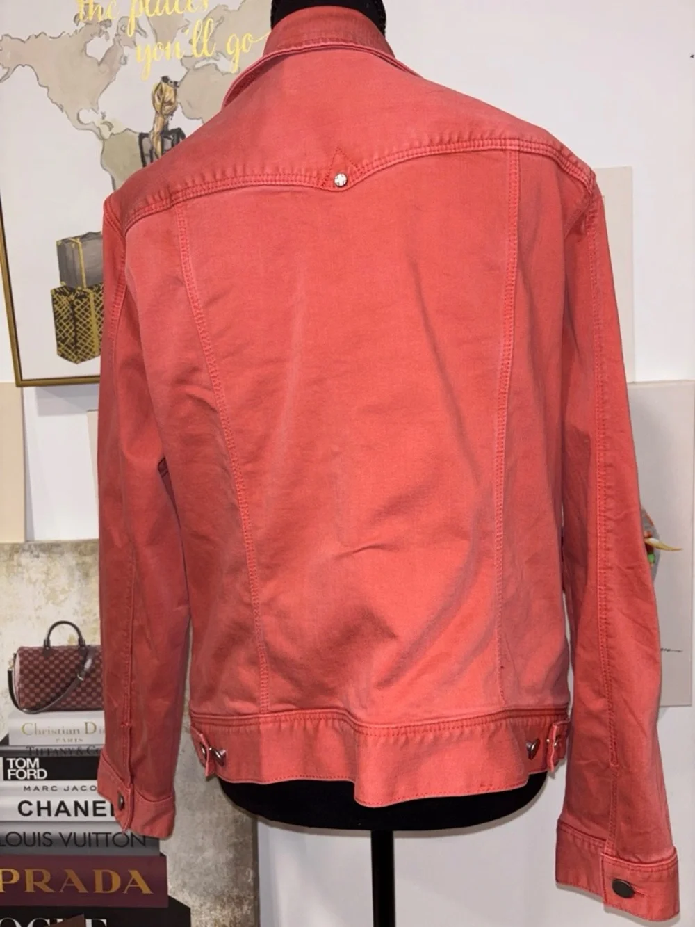 Liverpool Coral Jean Jacket - Picture 4 of 5